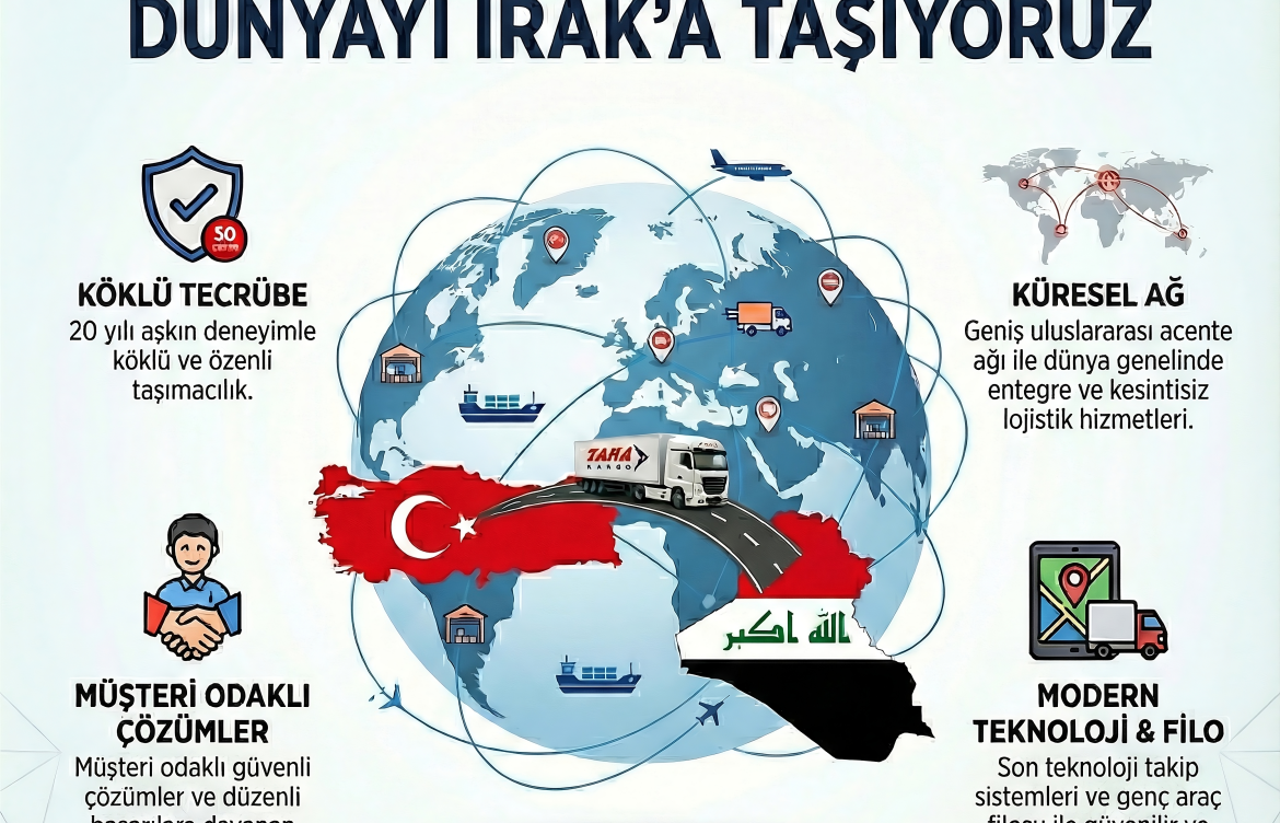 TAHA KARGO – Dünyayı Irak’a Taşıyoruz