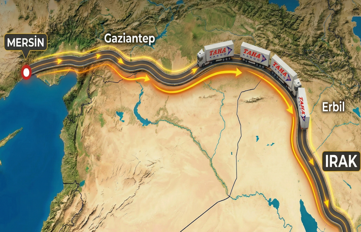 Mersin’den Irak’a Kargo: Stratejik Lojistik ve Transit Taşımacılık